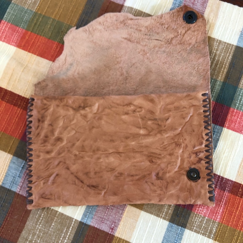 Gorgeous handmade soft leather wallet!